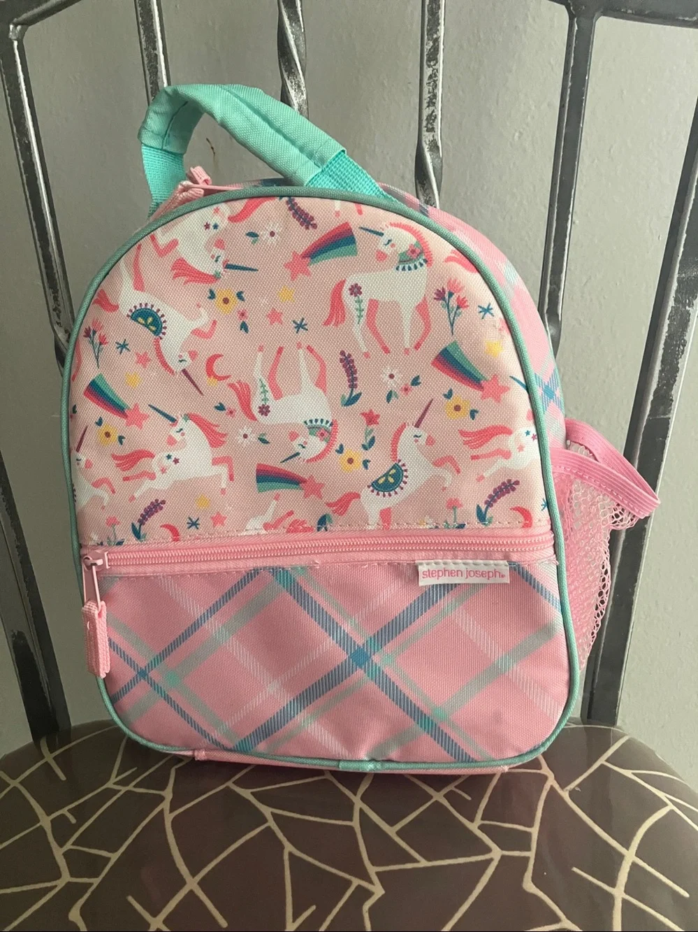 TWO - Stephen Joseph All Over Print Insulated Girls Lunch Box